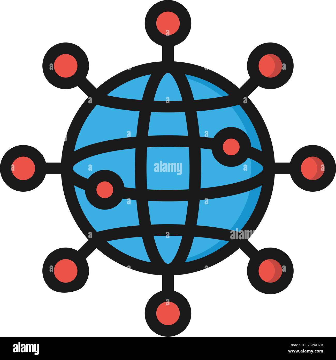 Internet Connection Vector Icon Design Illustration Stock Vector