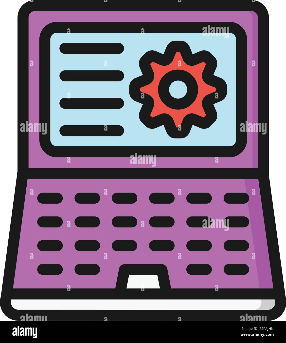Information Management Vector Icon Design Illustration Stock Vector