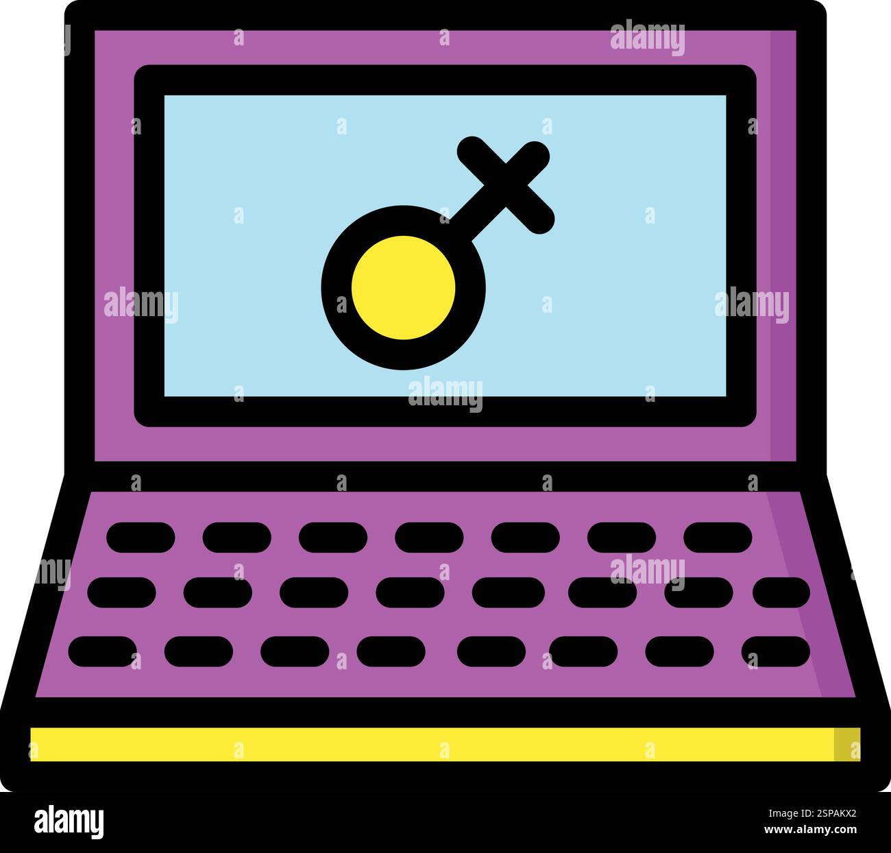 Female Vector Icon Design Illustration Stock Vector
