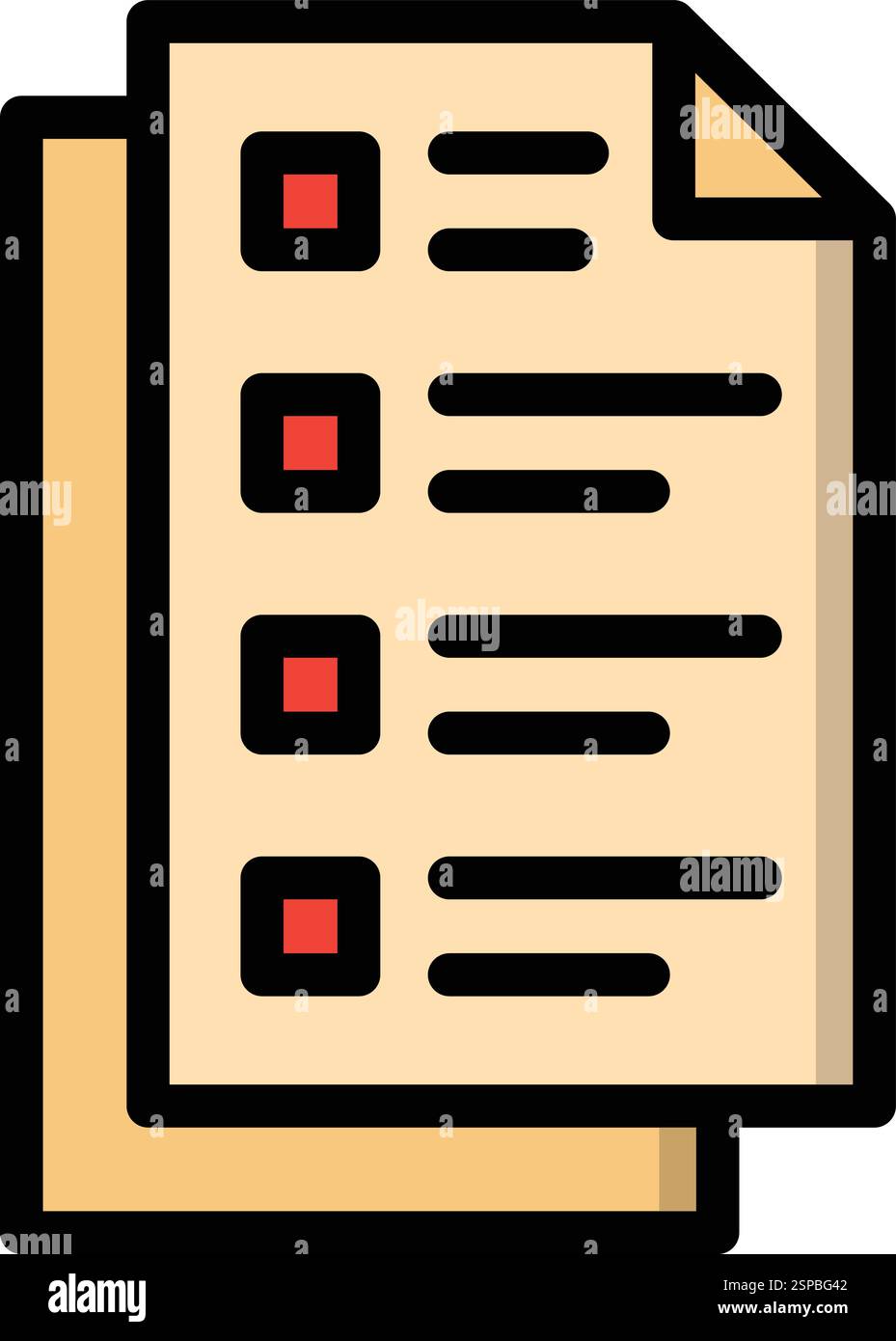 Files Vector Icon Design Illustration Stock Vector