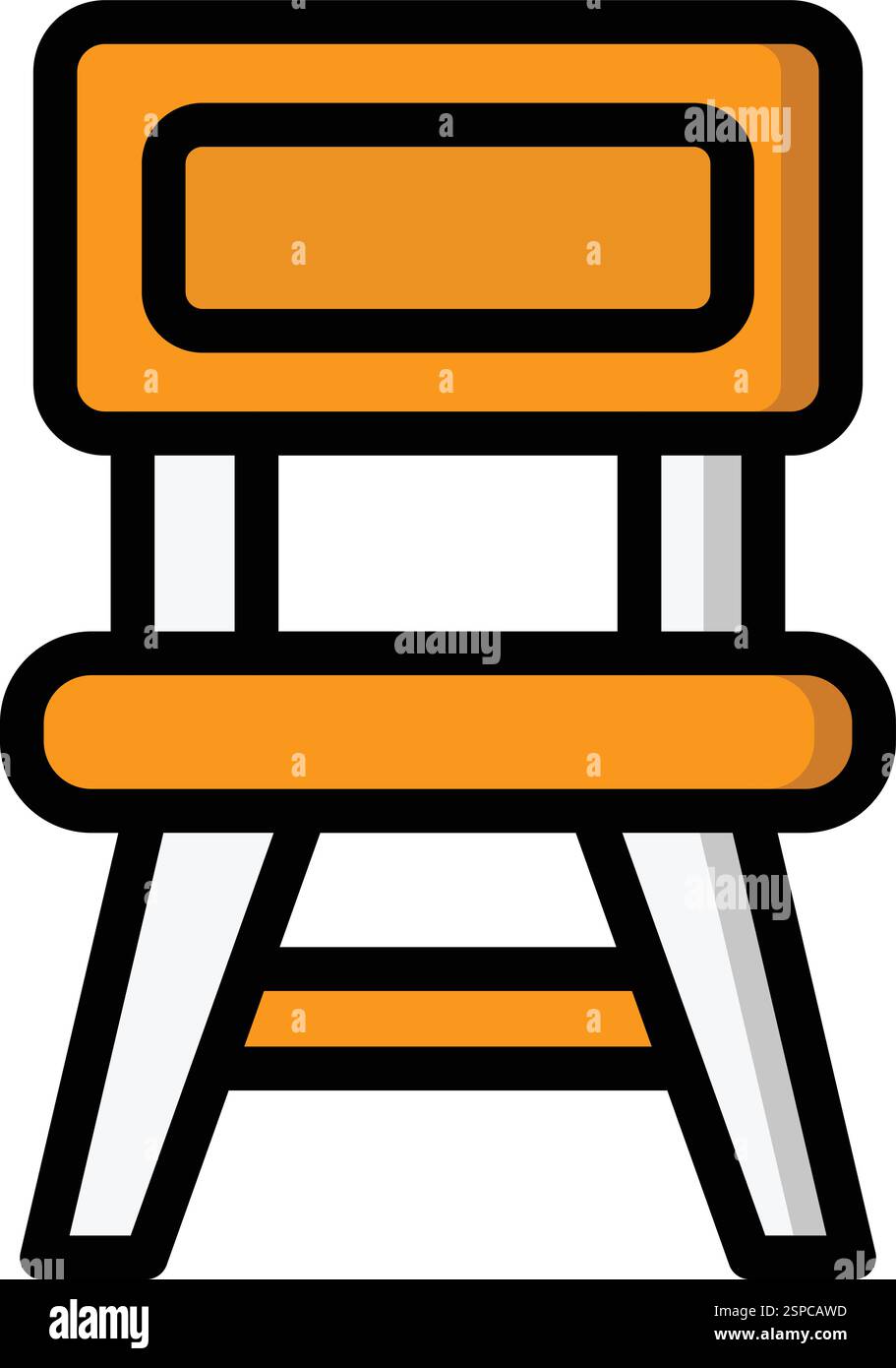 Chair Vector Icon Design Illustration Stock Vector