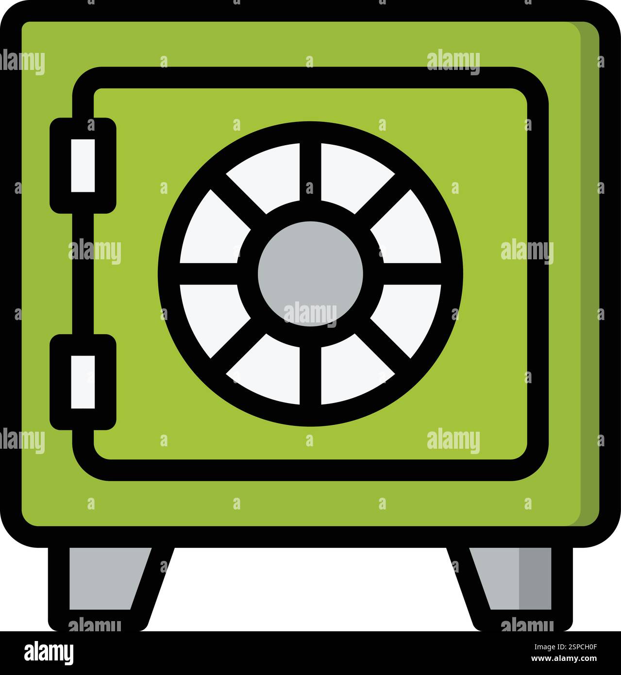 Storage Vector Icon Design Illustration Stock Vector