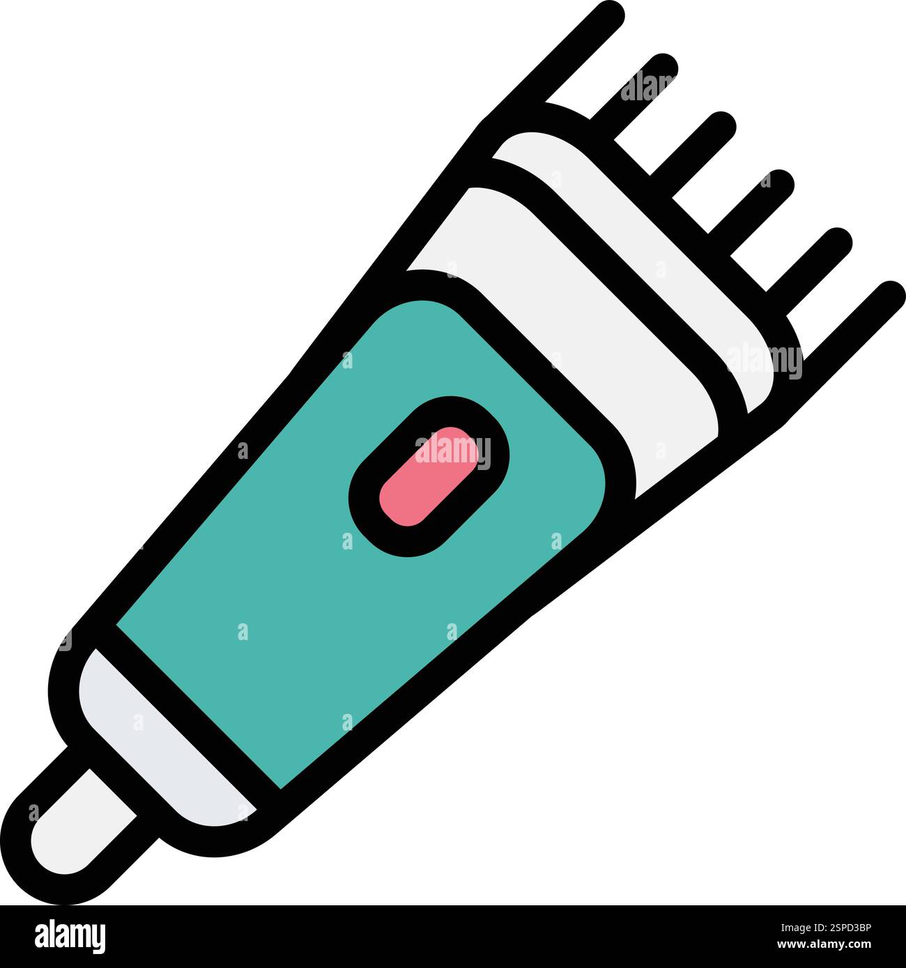 Hair clipper Vector Icon Design Illustration Stock Vector