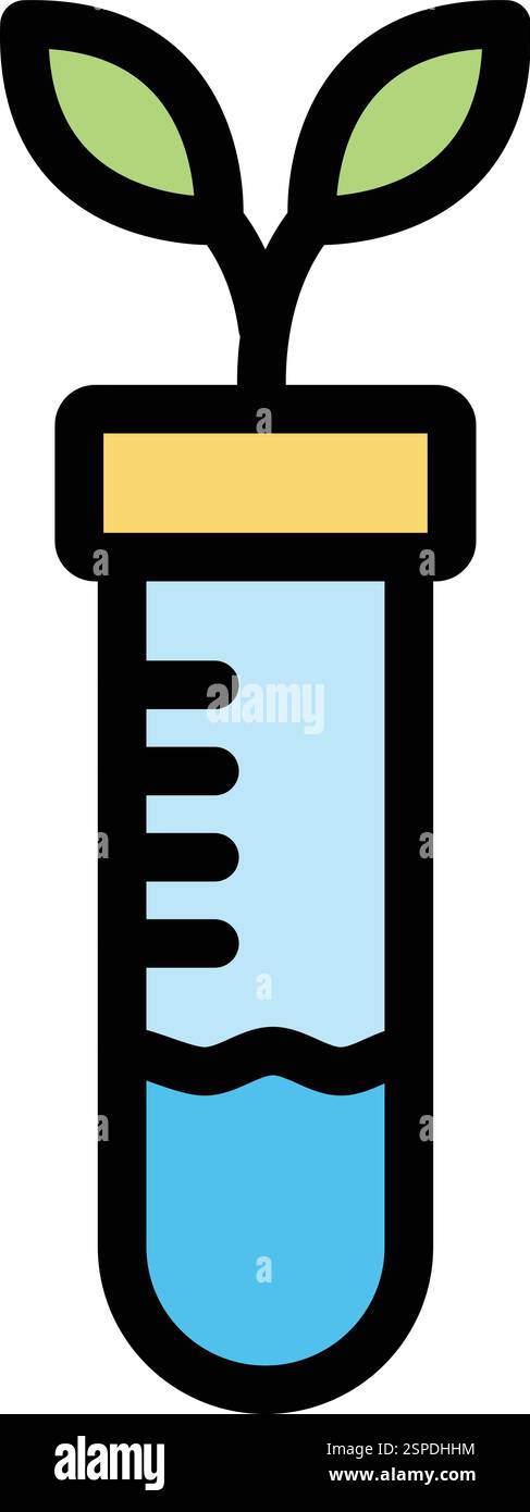Botany Vector Icon Design Illustration Stock Vector