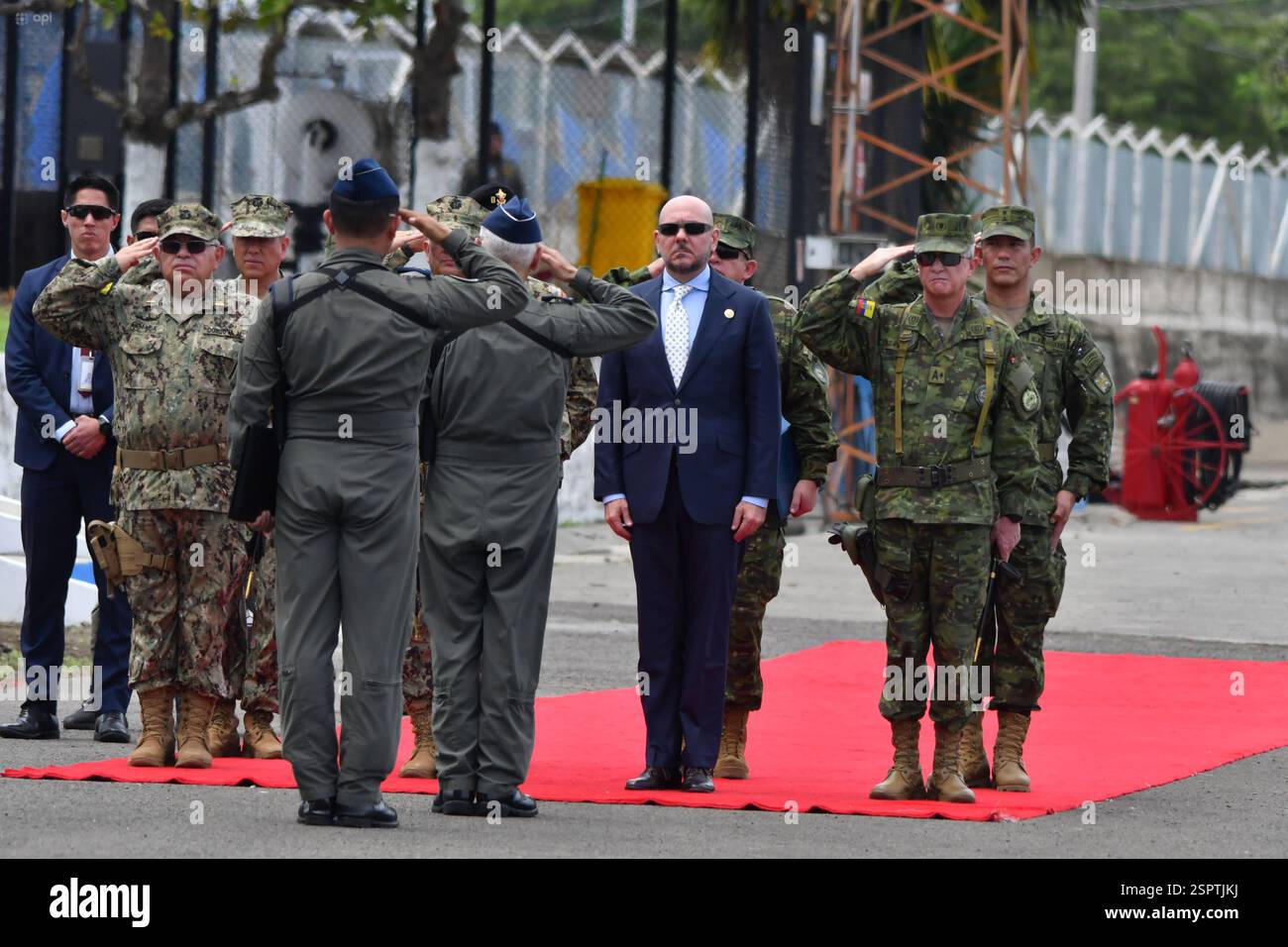 MANTA CEREMONY CENEPA AVIACION Manta, February 14, 2025 Military ...