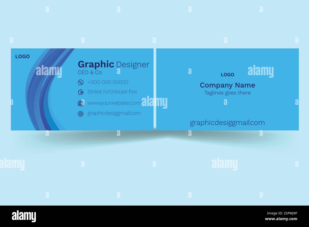 business-card-design-new-stock-vector-image-art-alamy