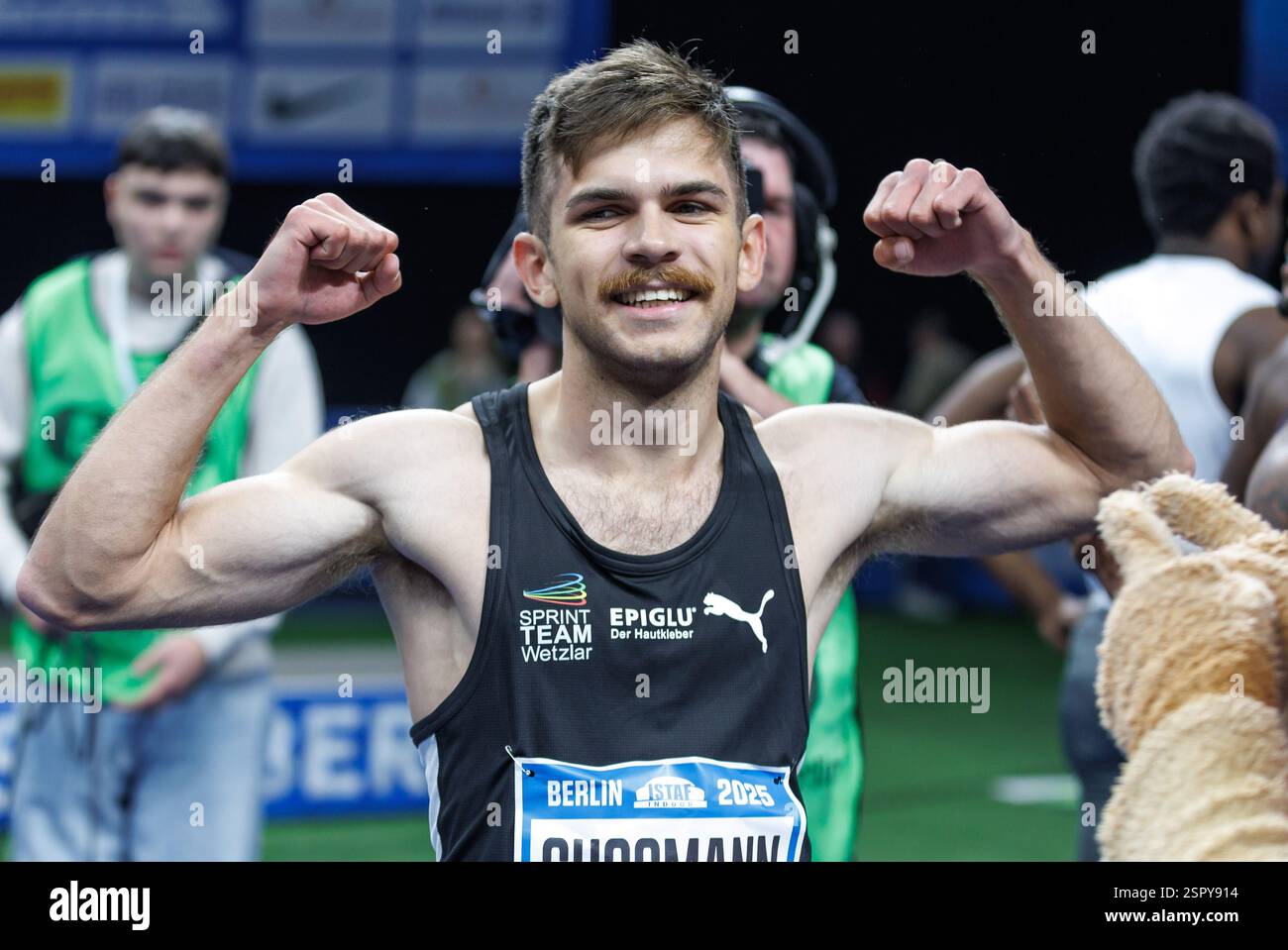Berlin, Germany. 14th Feb, 2025. Athletics/indoor: Meeting, decision ...