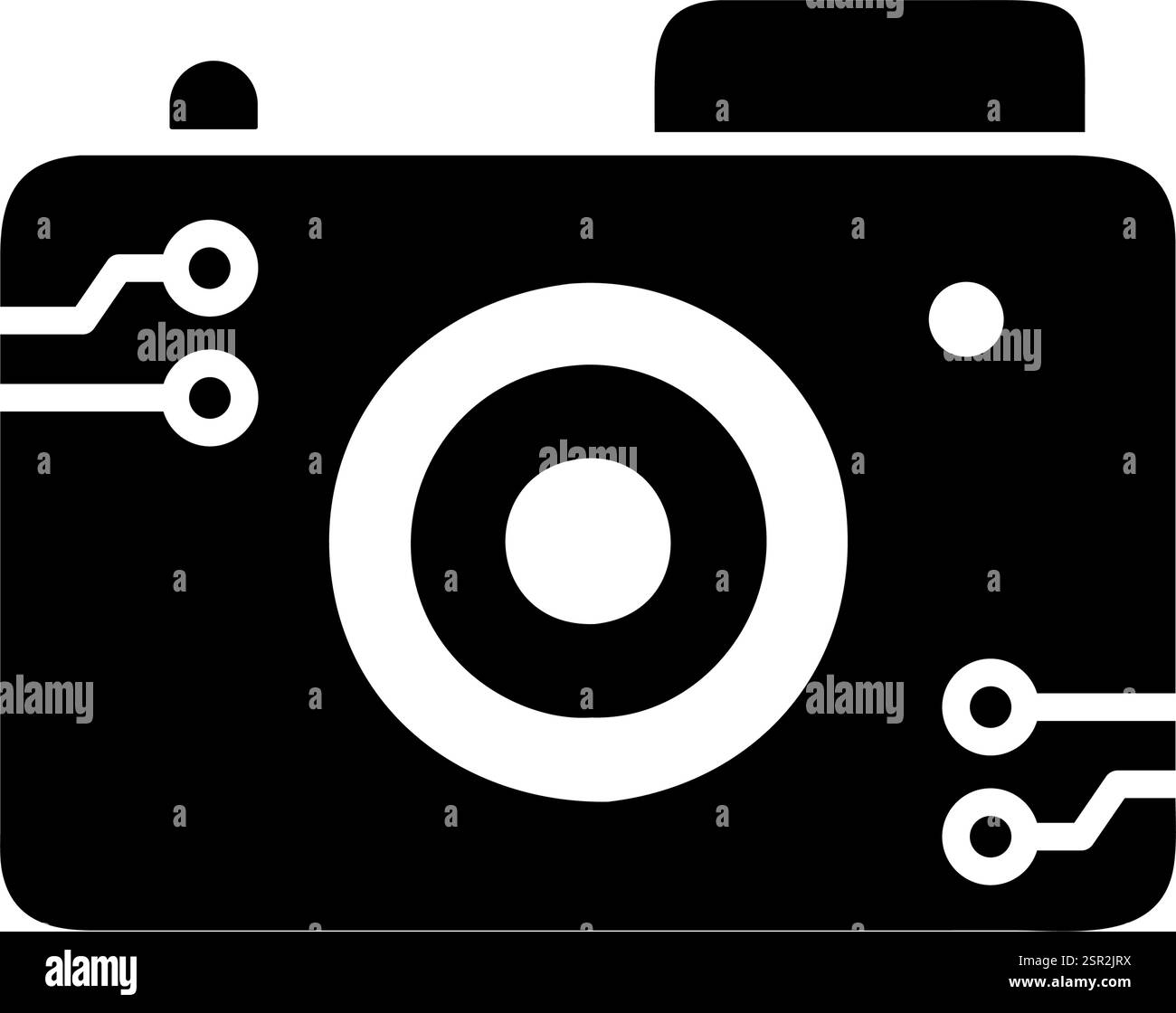AI video camera media processing icon Stock Vector Image & Art - Alamy