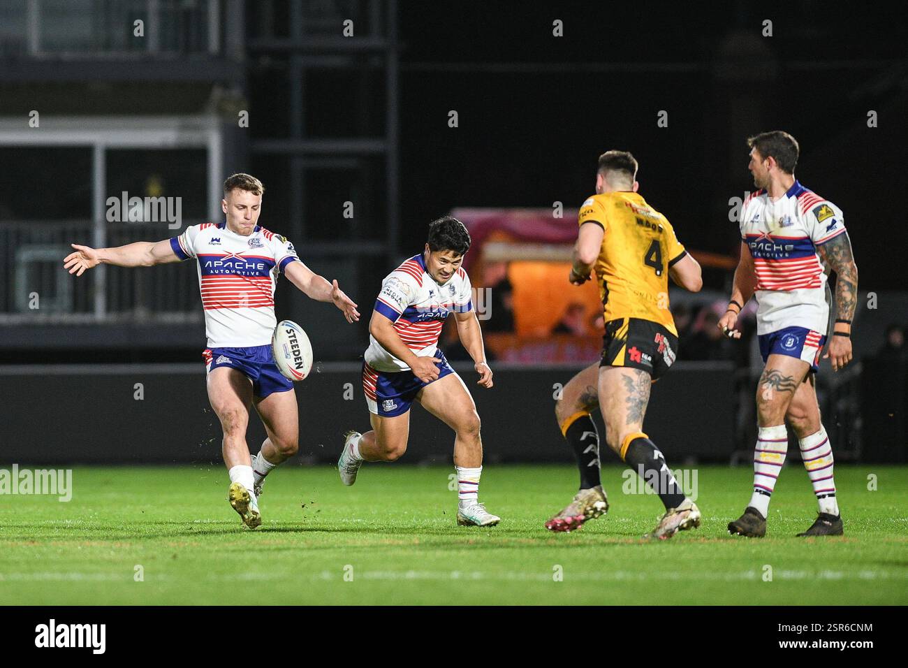 Wakefield, England - 24h January 2024 - Wakefield Trinity's Jake ...