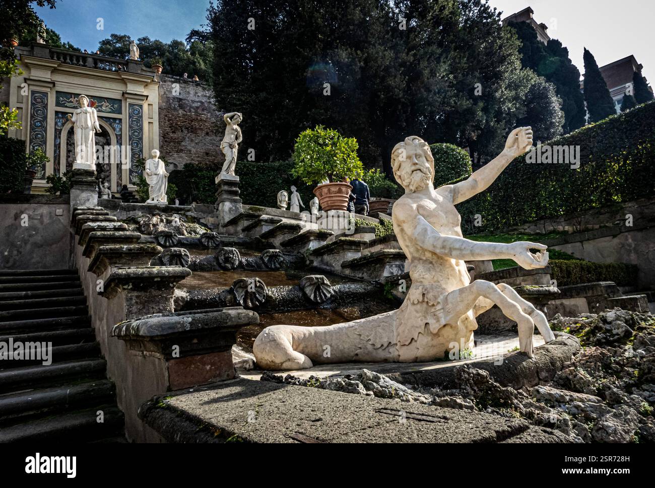 Colonna Family Rome Rome, Italy. 14th Feb, 2025. The Colonna Garden on the Quirinal Hill ...