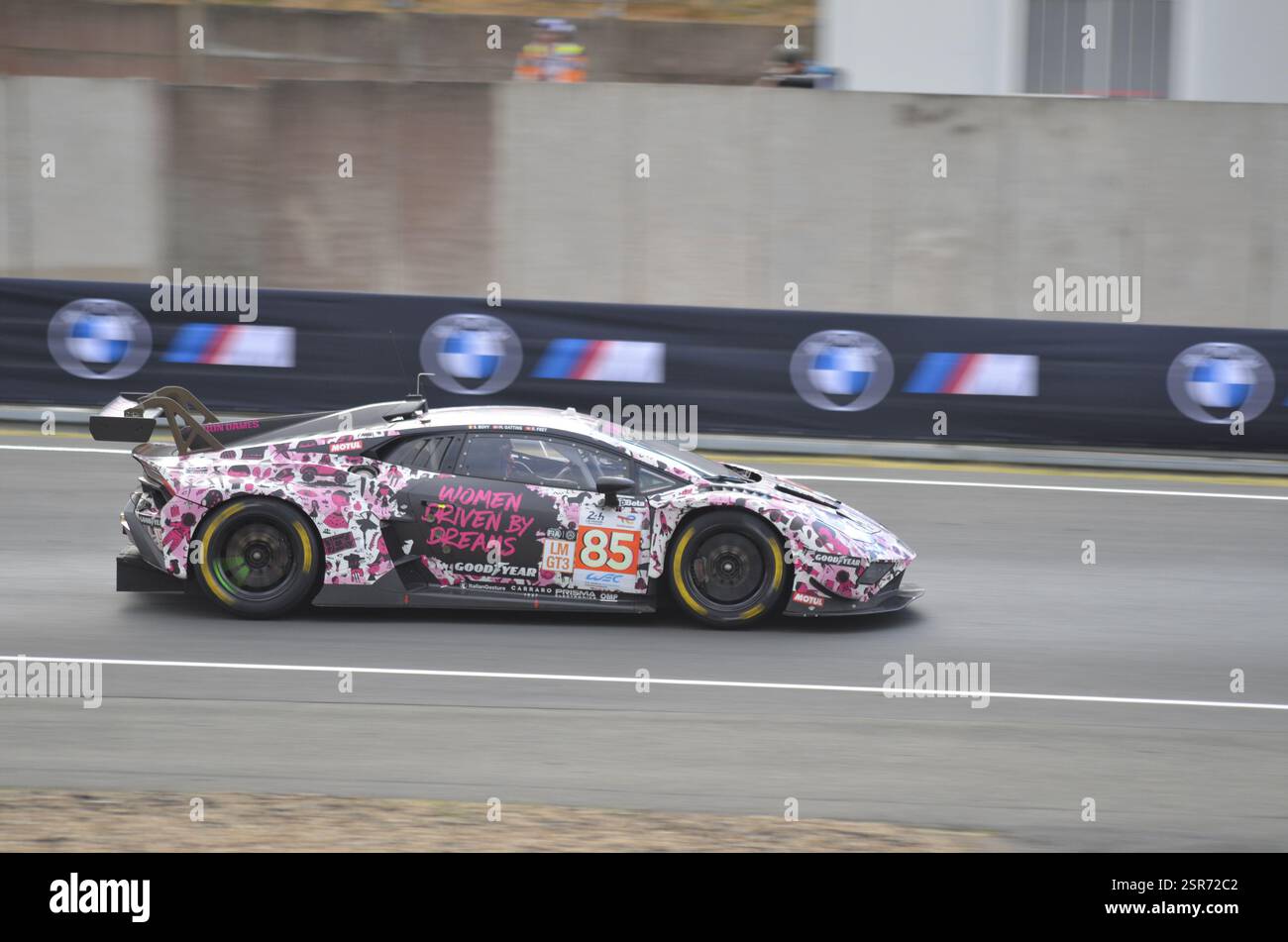 LAMBORGHINI HURACAN GT3 N.85 IRON DAMES 24H LE MANS 2024 BOVY