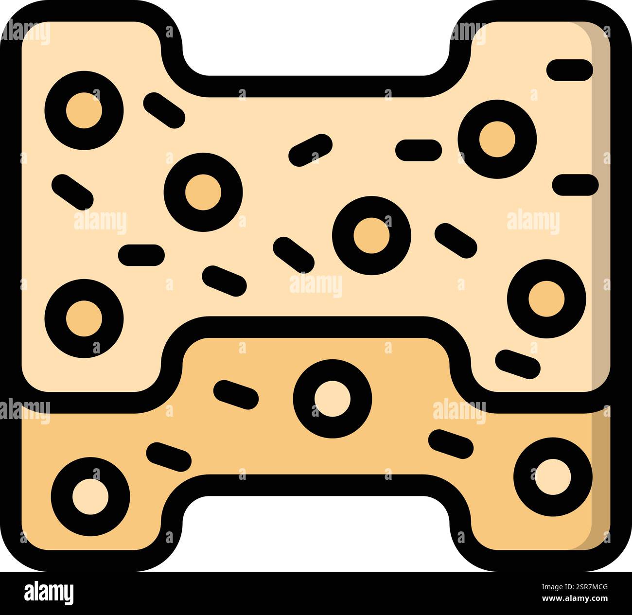 Sponge Vector Icon Design Illustration Stock Vector Image & Art - Alamy