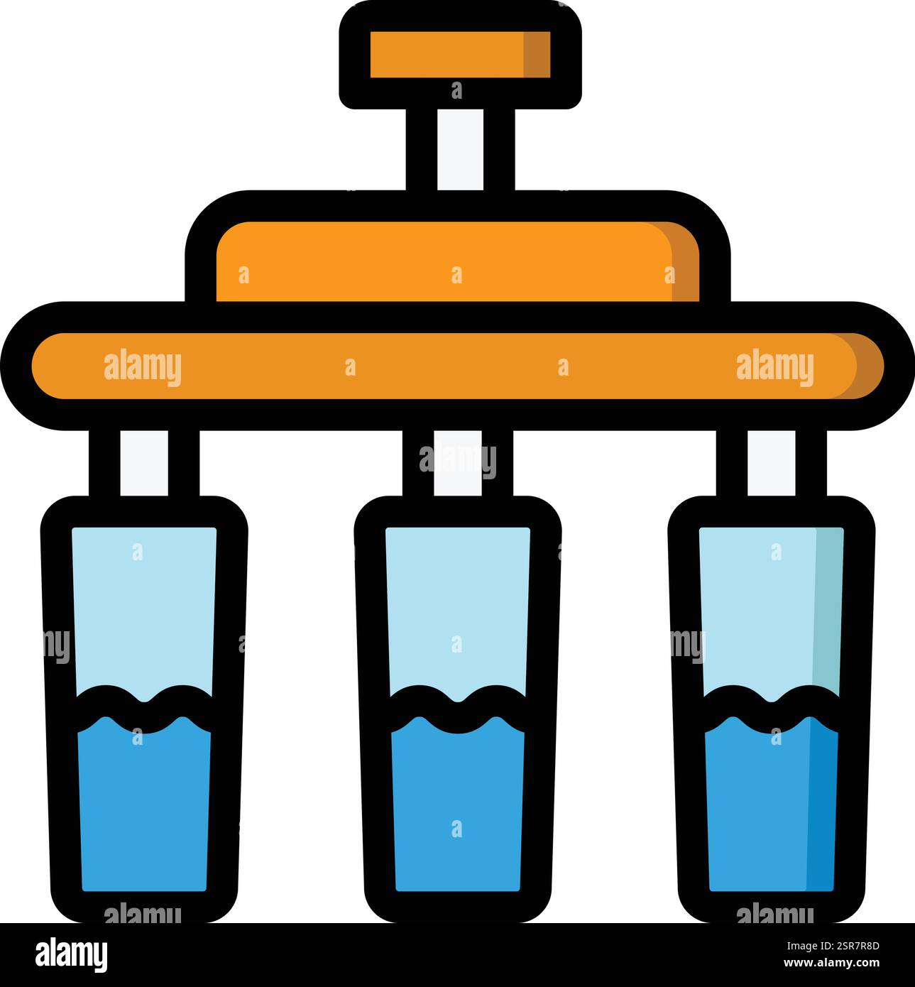 Water Filter Vector Icon Design Illustration Stock Vector
