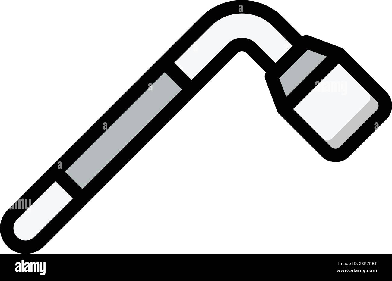 Allen Key Vector Icon Design Illustration Stock Vector