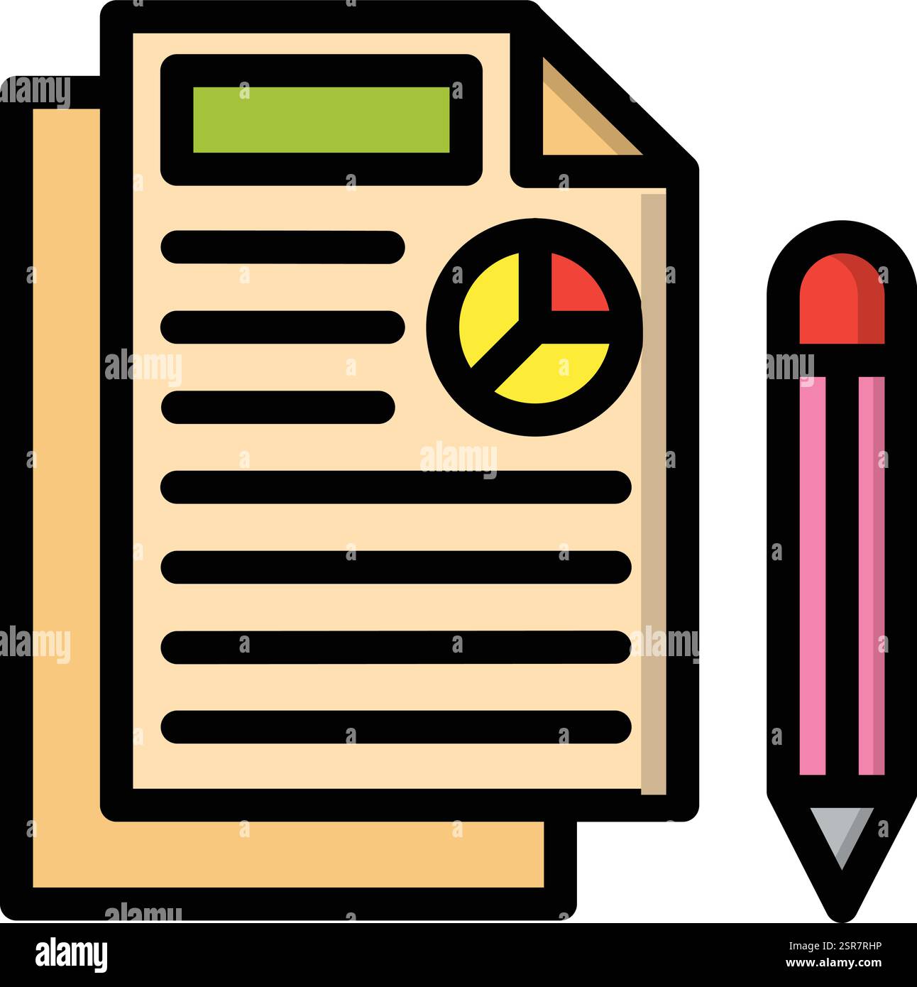 Infographic Vector Icon Design Illustration Stock Vector