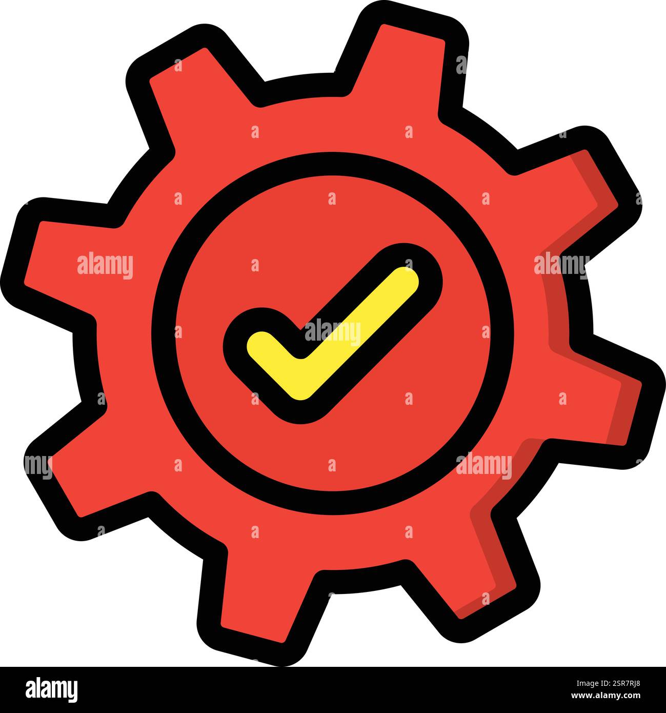 Quality control Vector Icon Design Illustration Stock Vector