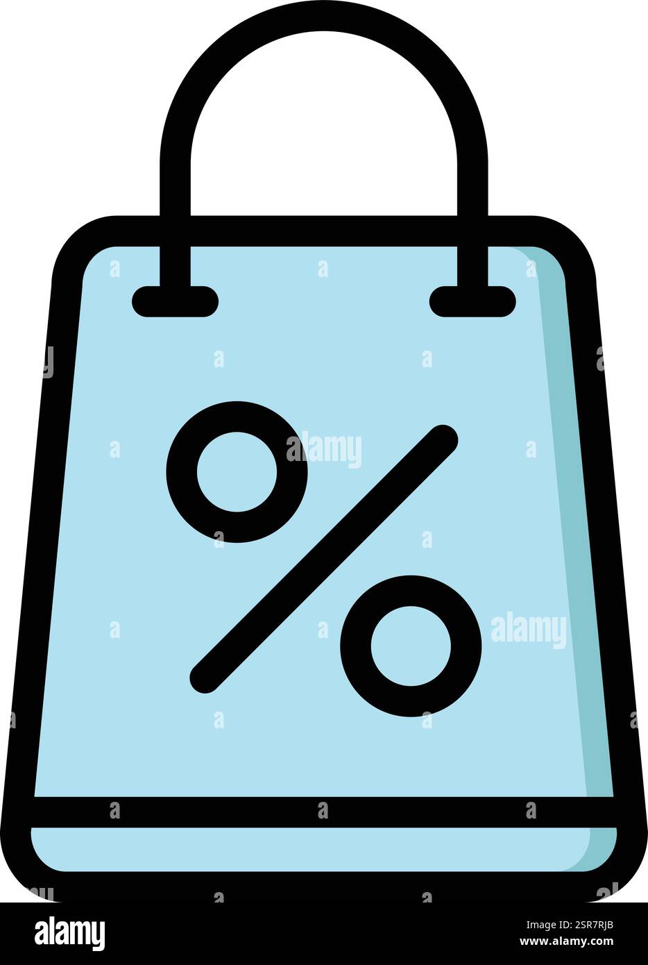 Shopping Bags Vector Icon Design Illustration Stock Vector