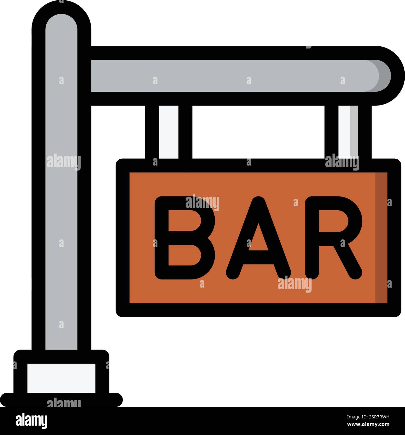 Signboard Vector Icon Design Illustration Stock Vector Image & Art - Alamy