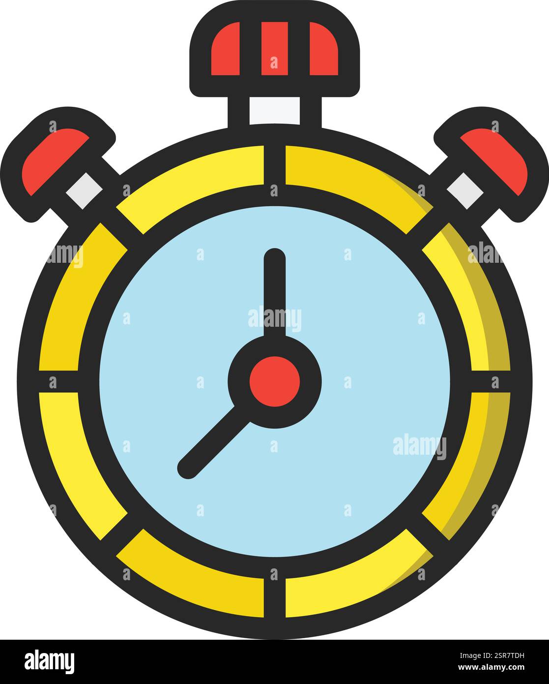 Timer Vector Icon Design Illustration Stock Vector