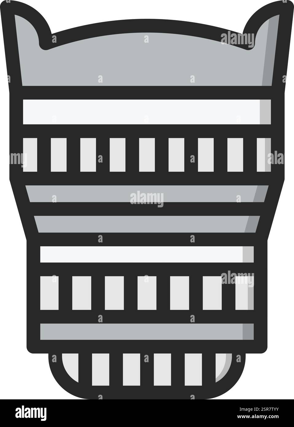 Lens Vector Icon Design Illustration Stock Vector