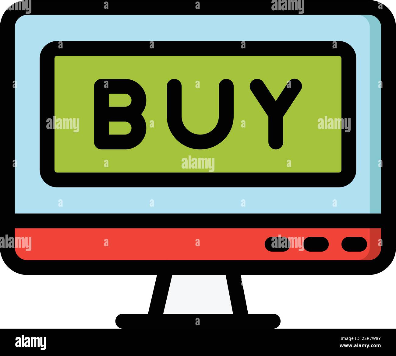 Purchase Vector Icon Design Illustration Stock Vector
