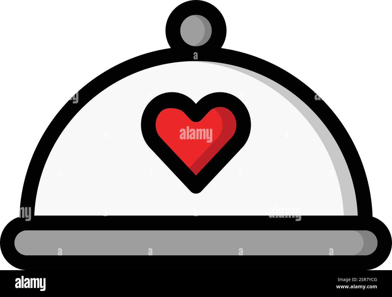 Romantic Dinner Vector Icon Design Illustration Stock Vector