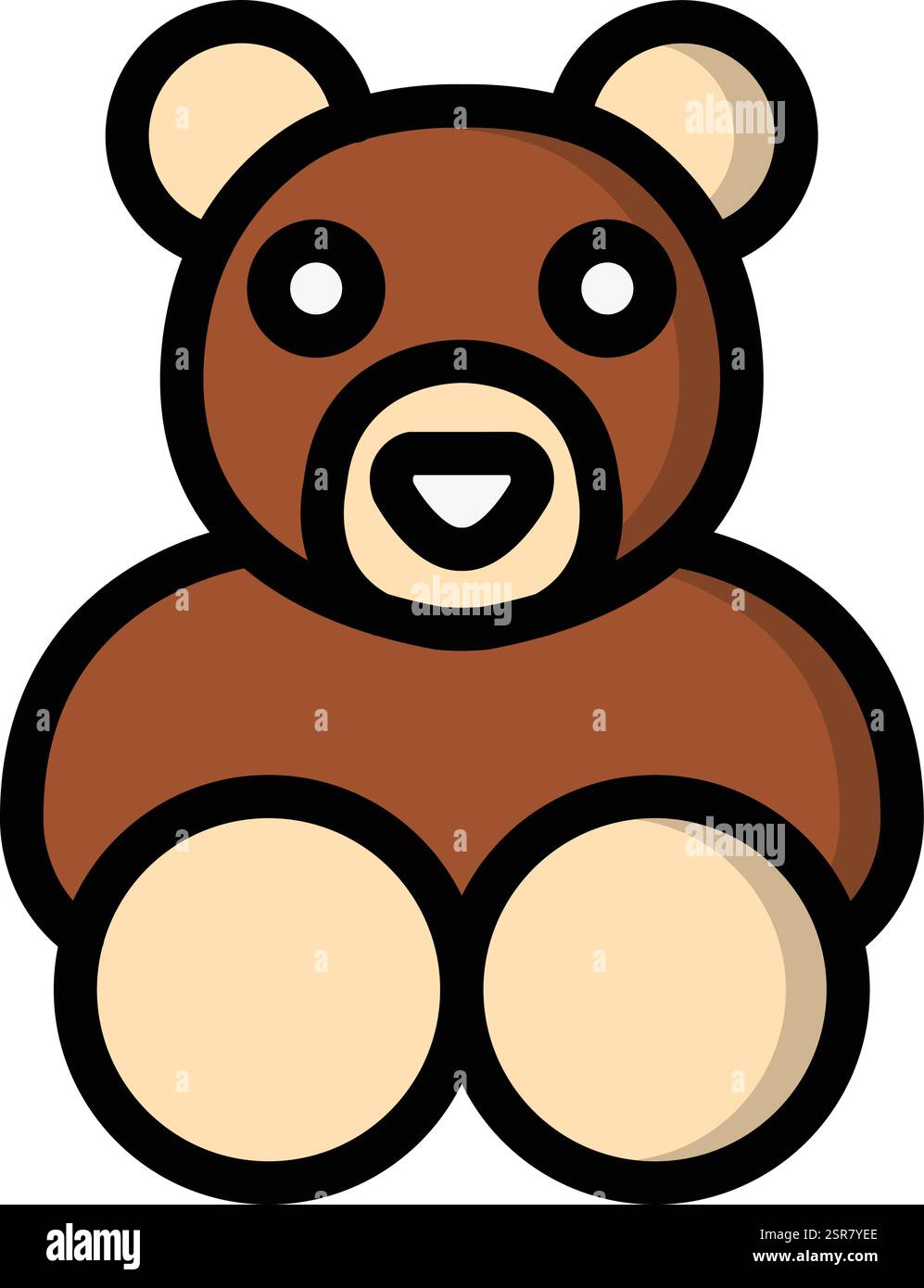 Bear Vector Icon Design Illustration Stock Vector Image & Art - Alamy