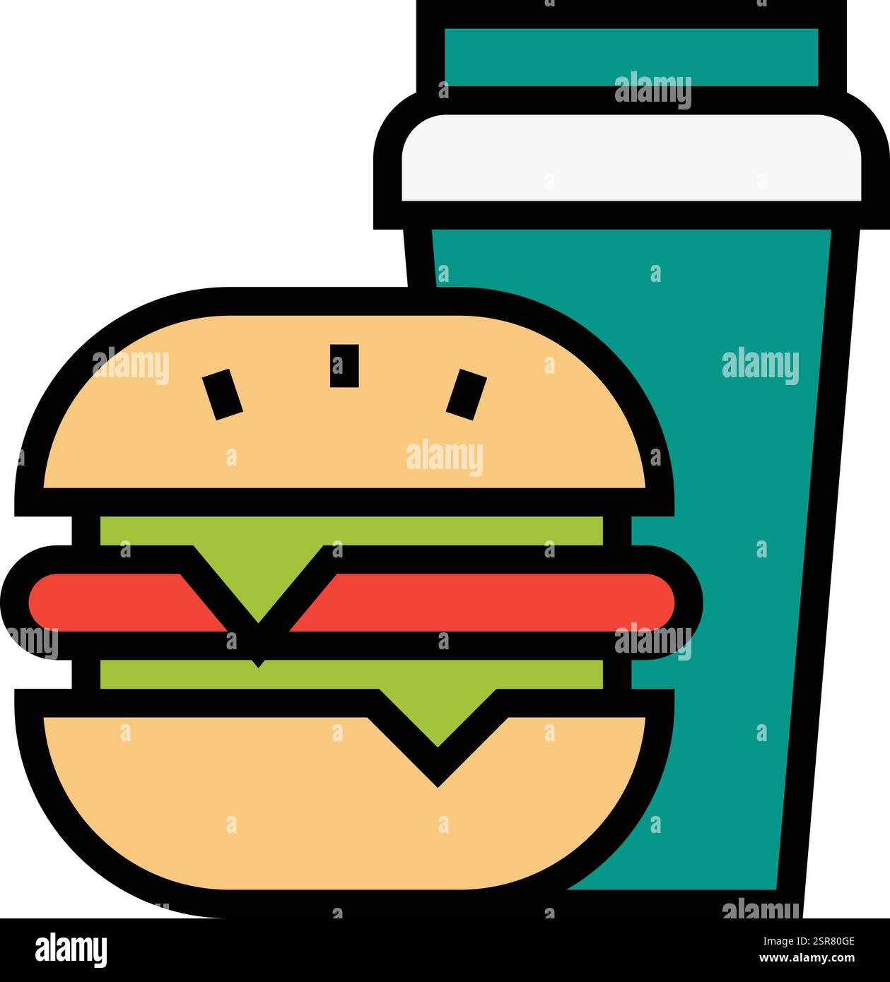 Food Vector Icon Design Illustration Stock Vector