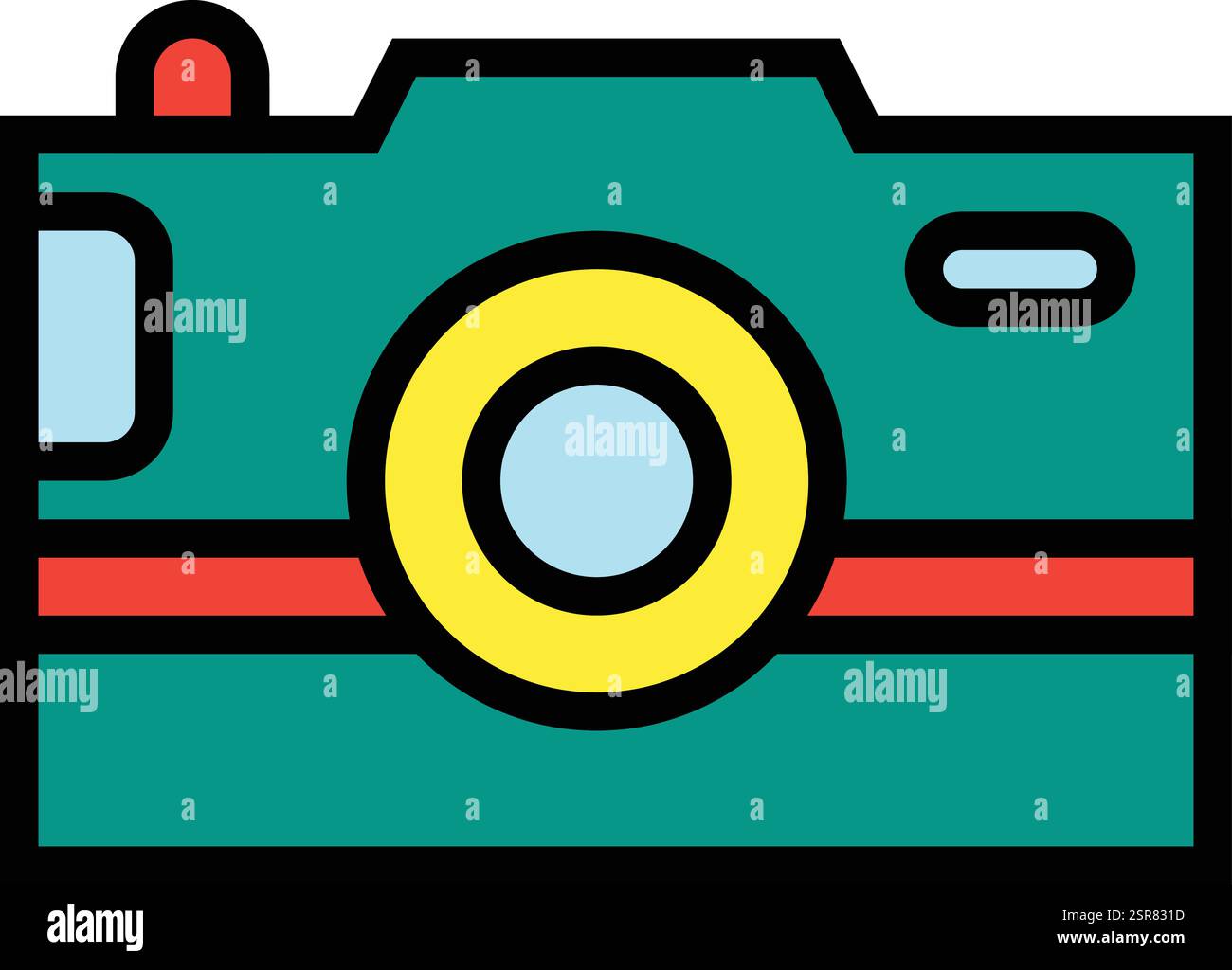 Camera Vector Icon Design Illustration Stock Vector