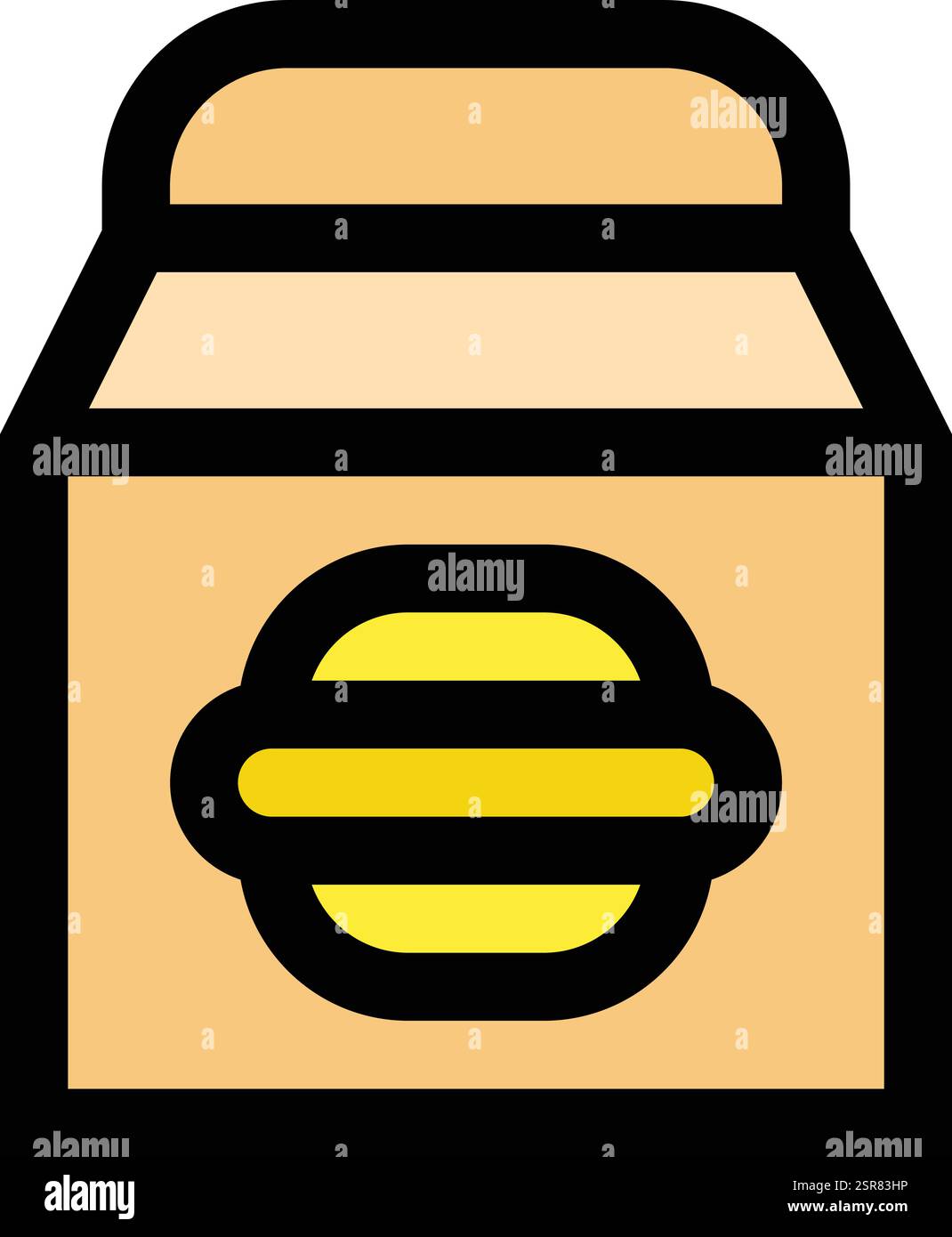 Take Away Vector Icon Design Illustration Stock Vector