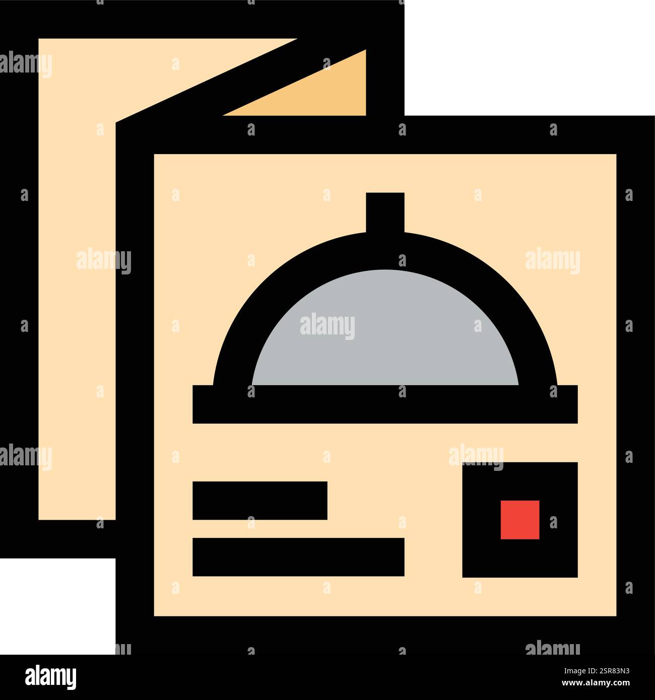 Food Menu Vector Icon Design Illustration Stock Vector