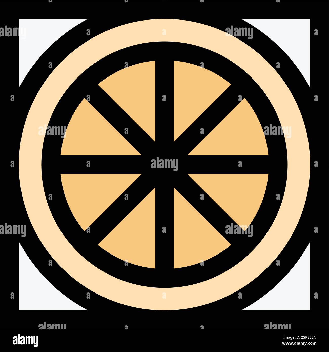 Pizza Box Vector Icon Design Illustration Stock Vector