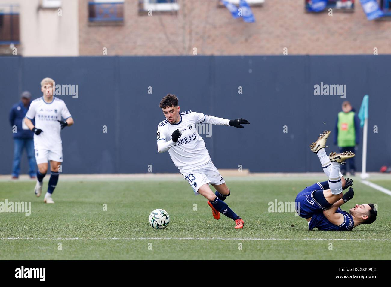13 Mathieu CAFARO (pfc) during the Ligue 2 BKT match between Dunkerque ...