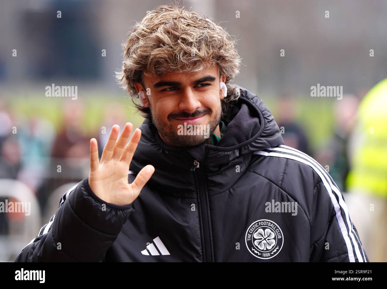 Celtic's Jota ahead of the William Hill Premiership match at Celtic ...