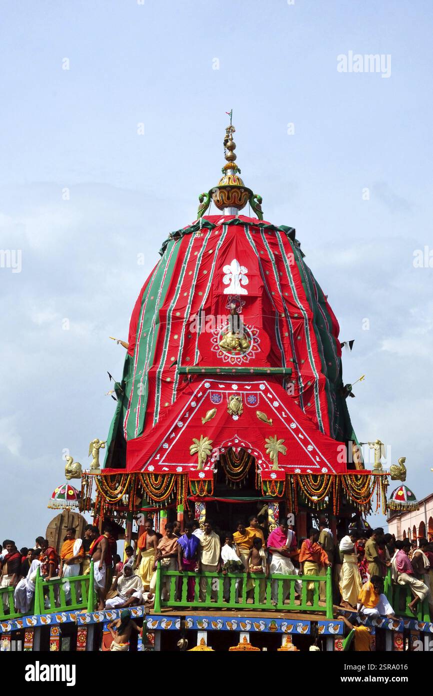 Rath yatra at puri orissa India Stock Photo - Alamy
