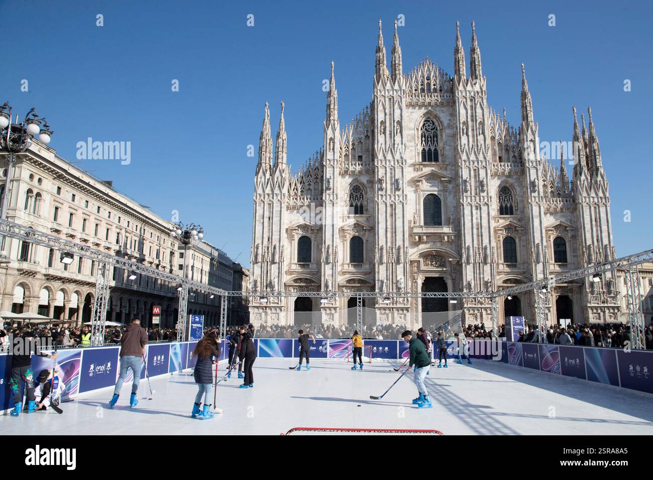 Milano Italia 15th Feb 2025 Olimpiadi Invernali Milano Cortina 2026 milano-italia-15th-feb-2025-olimpiadi-invernali-milano-cortina-2026