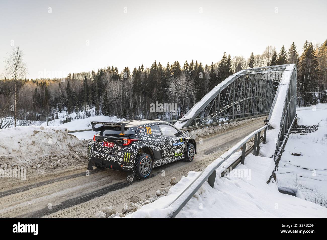 20 Oliver SOLBERG, Elliot EDMONDSON, Toyota Yaris Rally2, action during ...