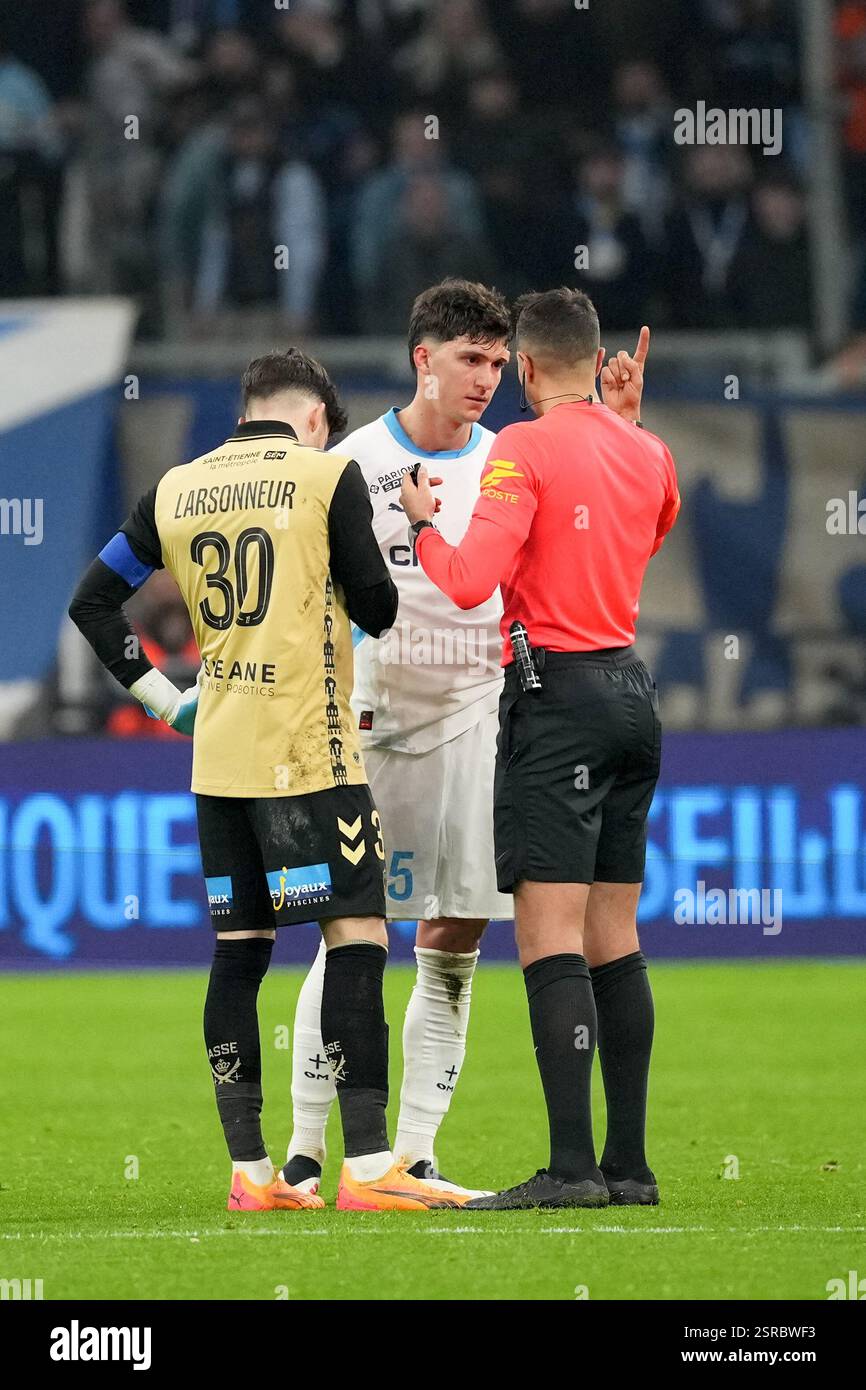 05 Leonardo Julian BALERDI ROSA (om) during the Ligue 1 match between ...