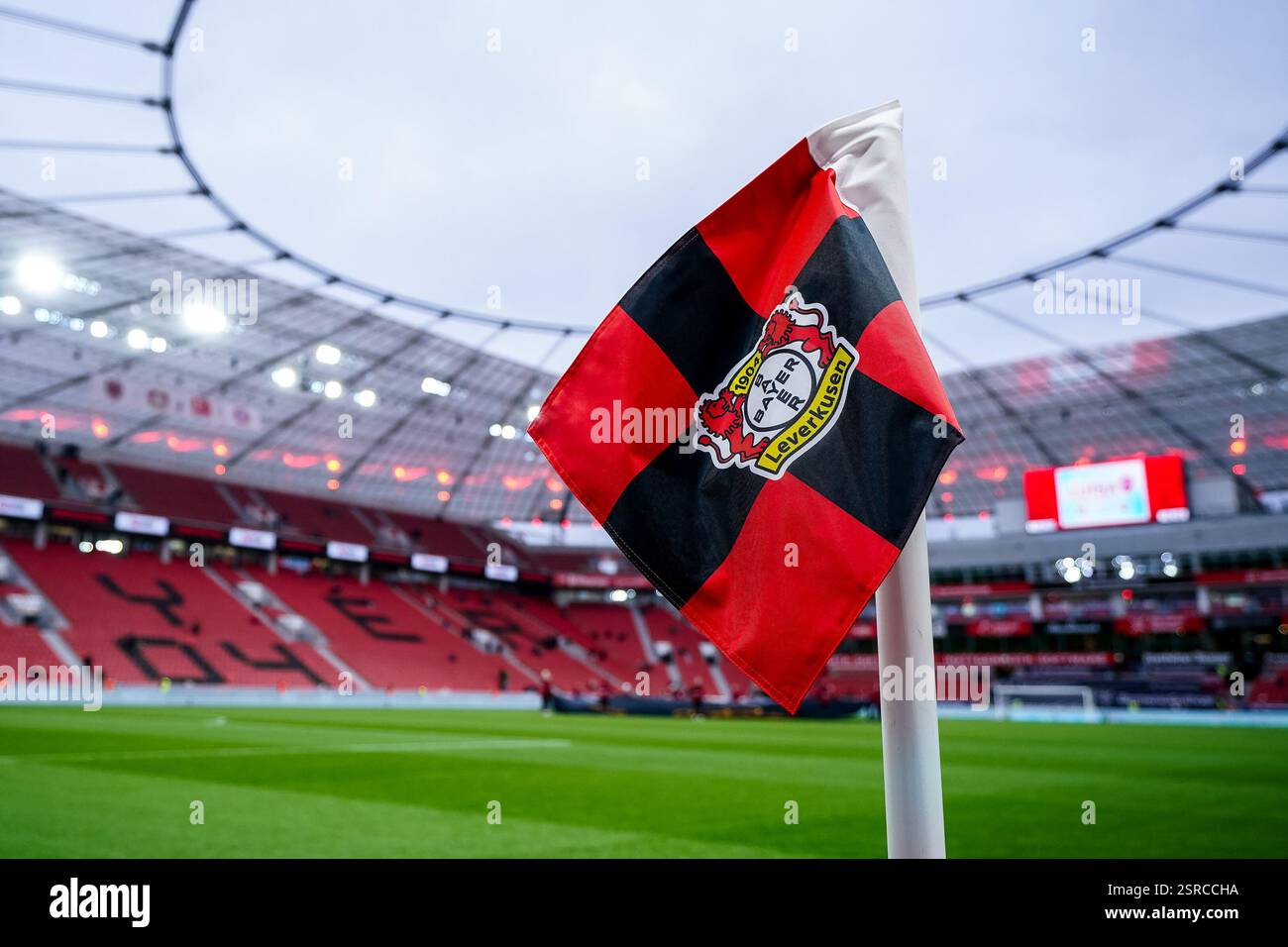 Fanion brodé Bayer 04 Leverkusen Deutscher Meister DFB Pokal