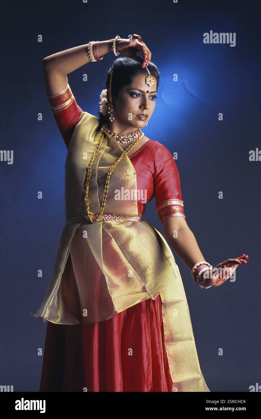Dancer performing kathak classical dance of India MR#332 Stock Photo ...