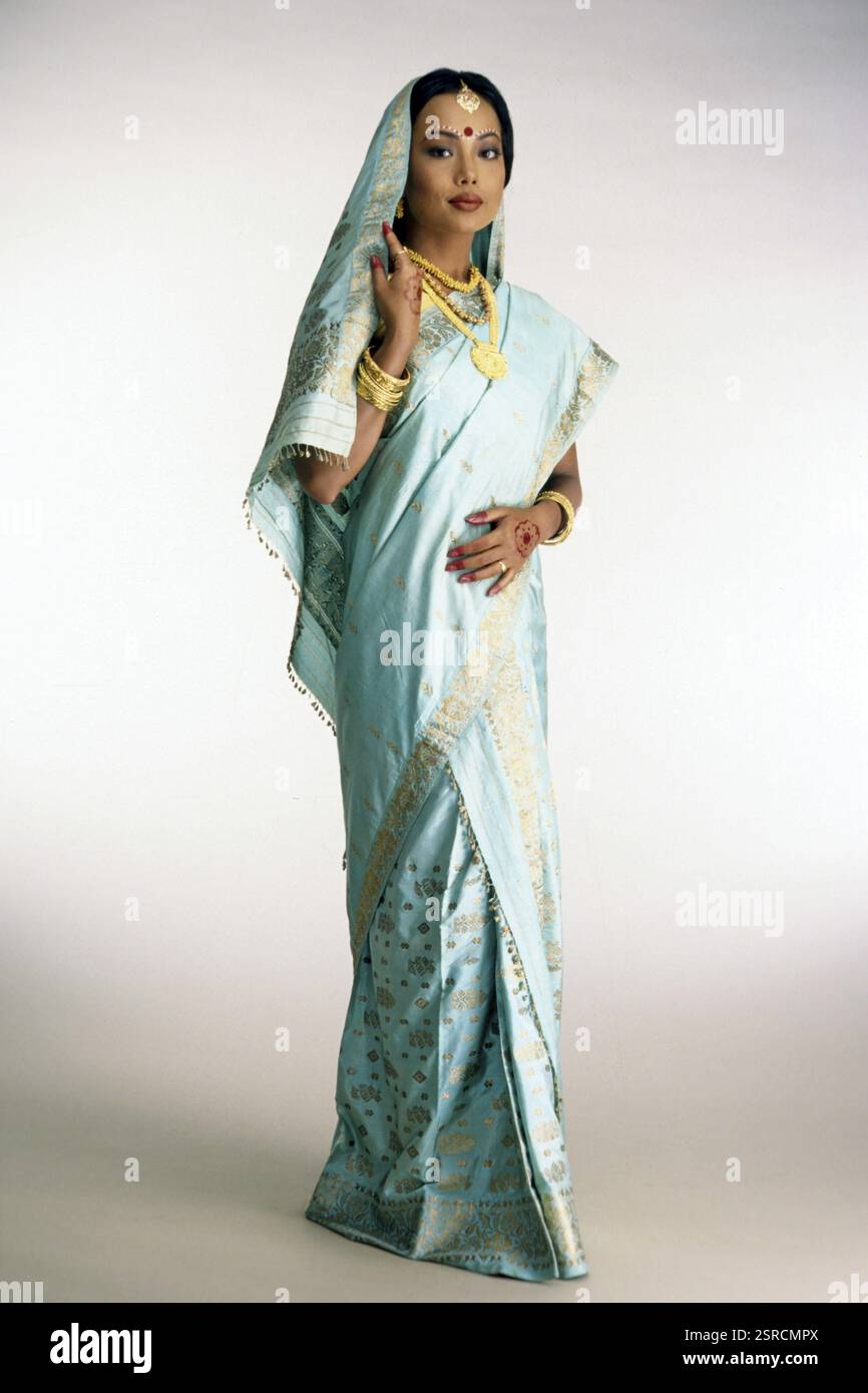 Assamese traditional dress hi-res stock photography and images - Alamy