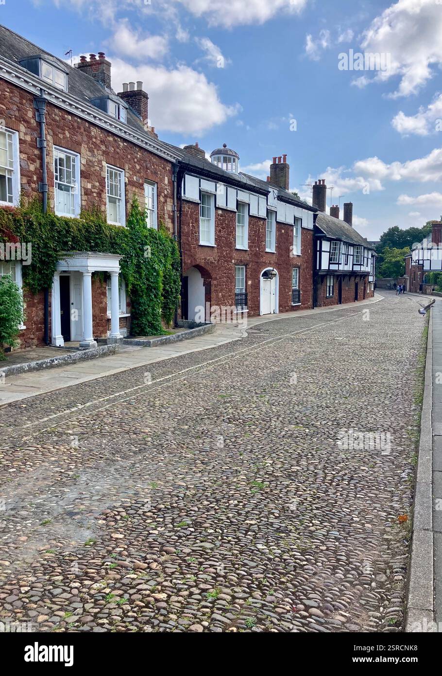 Cathedral Close, Exeter - Smartphone Captured Stock Image