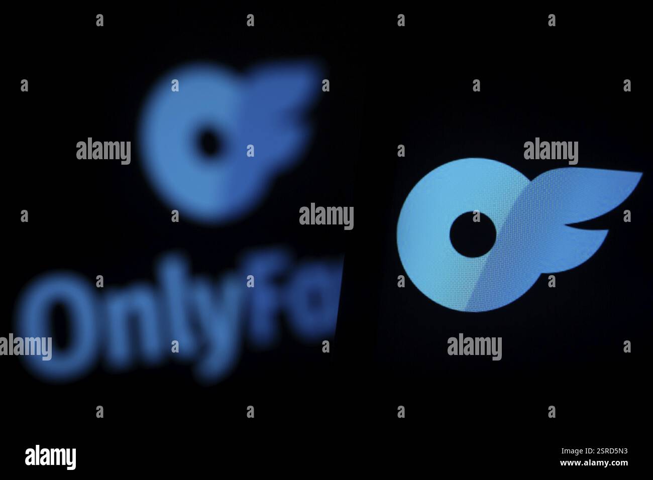 OnlyFans logo is seen on a smartphone Stock Photo - Alamy