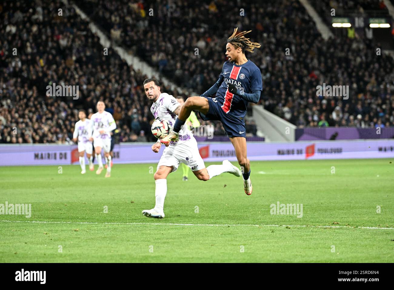 Flocage officiel Barcola N°29 ligue des champions PSG 24/25