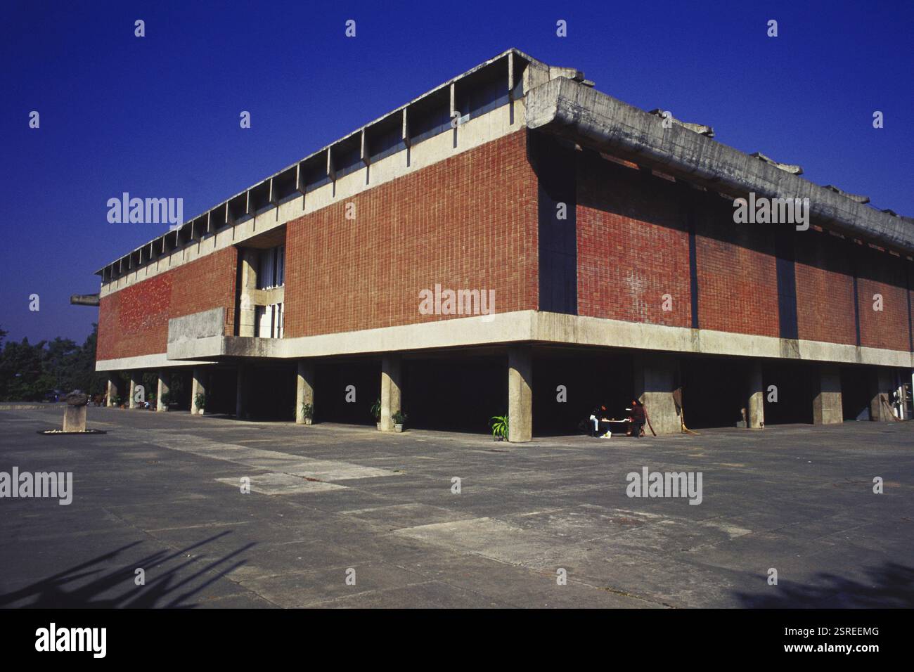 Architecture museum chandigarh india hi-res stock photography and