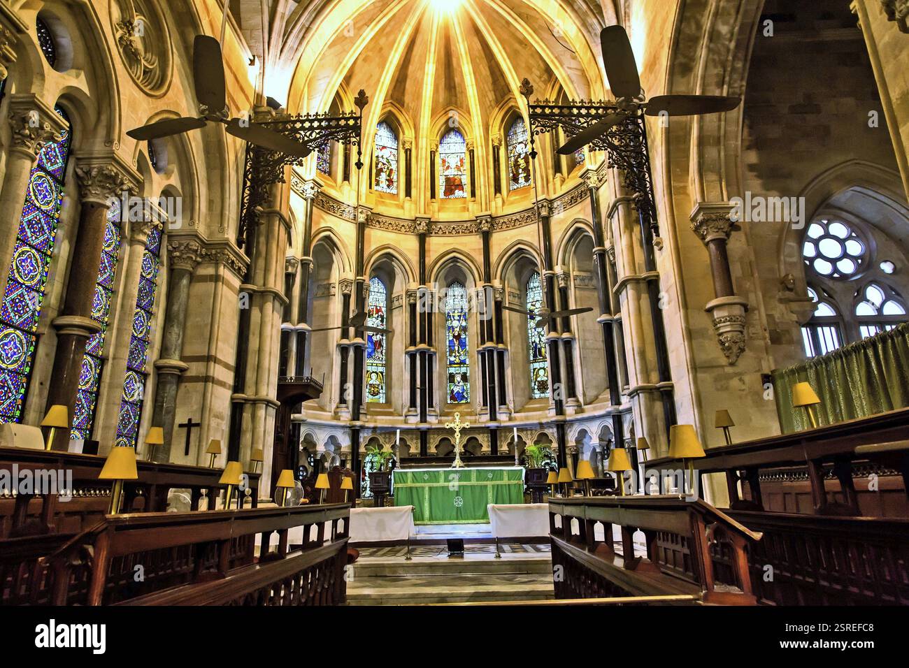 St Thomas Cathedral interior, Mumbai, Maharashtra, India, Asia Stock Photo