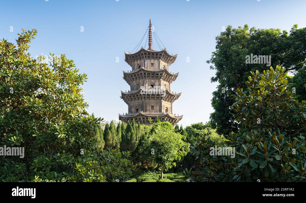 Scenery of Kaiyuan Temple in Quanzhou, Fujian Province, China Stock ...
