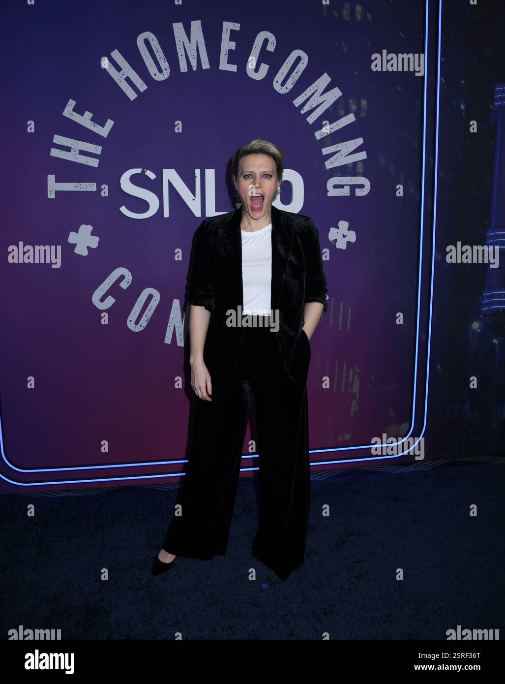 February 14 2025 New York New York United States Kate McKinnon February 14 2025 New York New York United States Kate Mckinnon Attends The Snl50 The Homecoming Concert At Radio City Music Hall In New York February 14 2025 Credit Image Photo Image Press Via Zuma Press Wire Editorial Usage Only! Not For Commercial Usage! 2SRF36T 