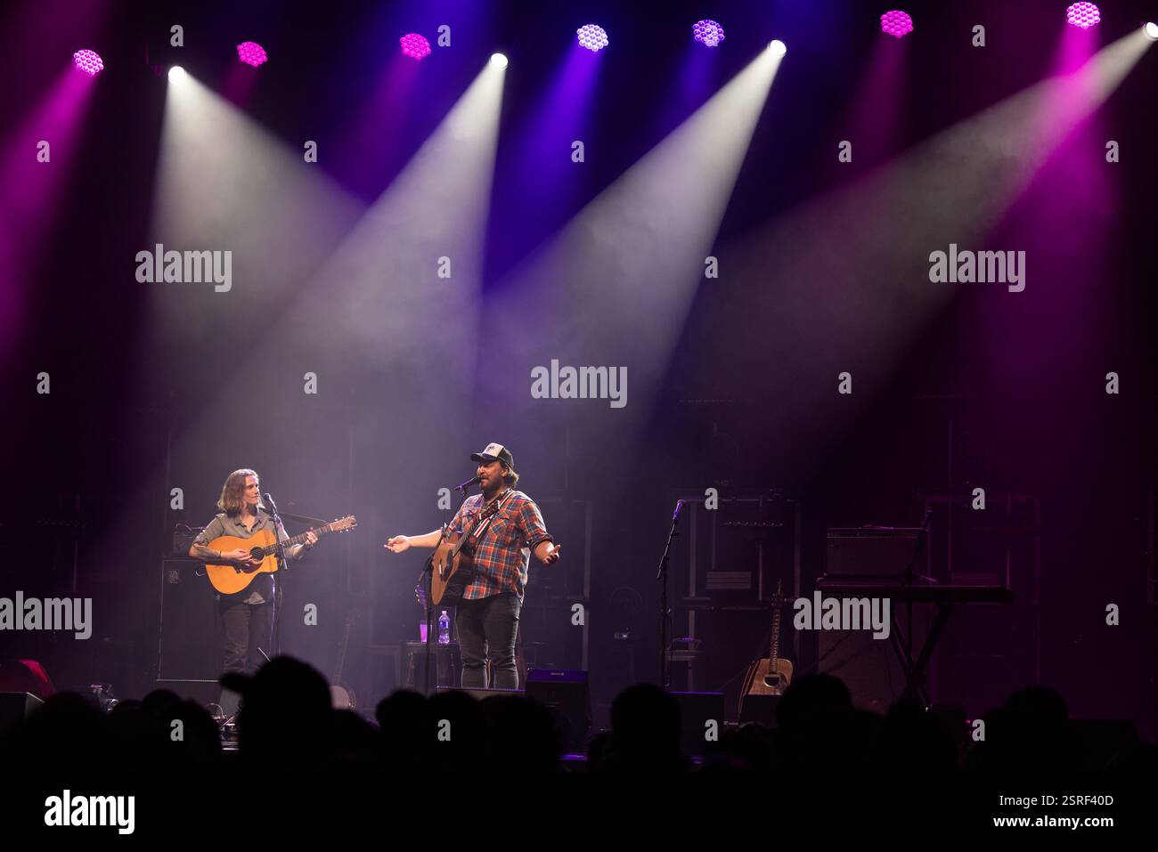 Madison, USA. 14th Feb, 2025. Sarah Vos and Adam Greuel of Rucksack ...