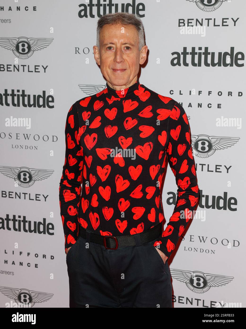 London, UK. 14th Feb, 2025. Peter Tatchell attending the 2025 Attitude ...